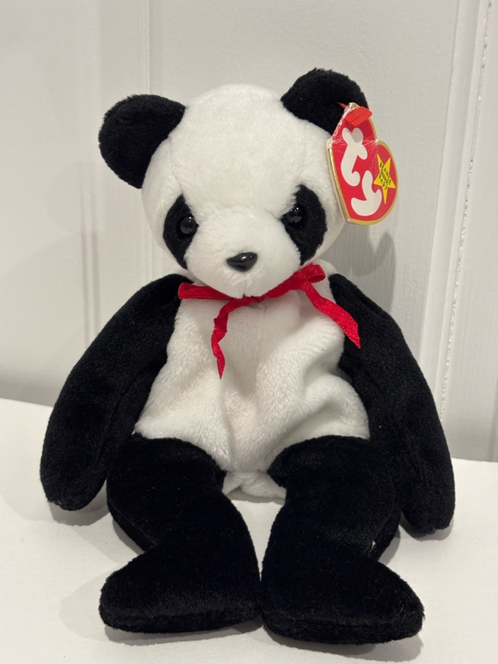 Ty Beanie Baby Panda, 1998 TY Fortune